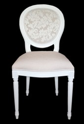 4250828362637 - Barock Esszimmer Stuhl ohne Armlehne Creme   WeiÃ - Designer Stuhl - Luxus QualitÃ¤t