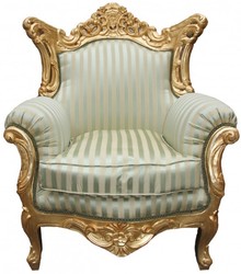 4250828364921 - Barock Sessel Al Capone Mod 2 Jadegrün Beige Gold Möbel Antik Stil 4250828364921 - Barock Sessel Al Capone Mod 2 Jadegrün Beige Gold Möbel Antik Stil