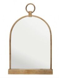 4250828365782 - Luxus Tisch Spiegel Schminkspiegel - Schminktisch Spiegel Antik Messing Farben 57 x 36 cm