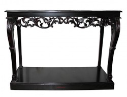 4250828377105 - Designer Konsolentisch Schwarz - Antik Stil- Barock Möbel 4250828377105 - Designer Konsolentisch Schwarz - Antik Stil- Barock Möbel