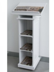 4250828367465 - Rednerpult Stehpult Messe Pult Weiß - Hotel Cafe Restaurant Ladeneinrichtung Shop Einrichtung Messe Einrichtung 4250828367465 - Rednerpult Stehpult Messe Pult Weiß - Hotel Cafe Restaurant Ladeneinrichtung Shop Einrichtung Messe Einrichtung