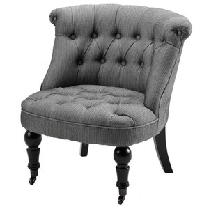 4250828368783 - Luxus Barock Salon Stuhl Paris mit Fischgratmuster schwarz weiss aus der Luxus Kollektion von - Hotel Cafe Restaurant MÃ¶bel Einrichtung