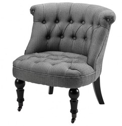 4250828368783 - Luxus Barock Salon Stuhl Paris mit Fischgratmuster schwarz weiss aus der Luxus Kollektion von - Hotel Cafe Restaurant MÃ¶bel Einrichtung