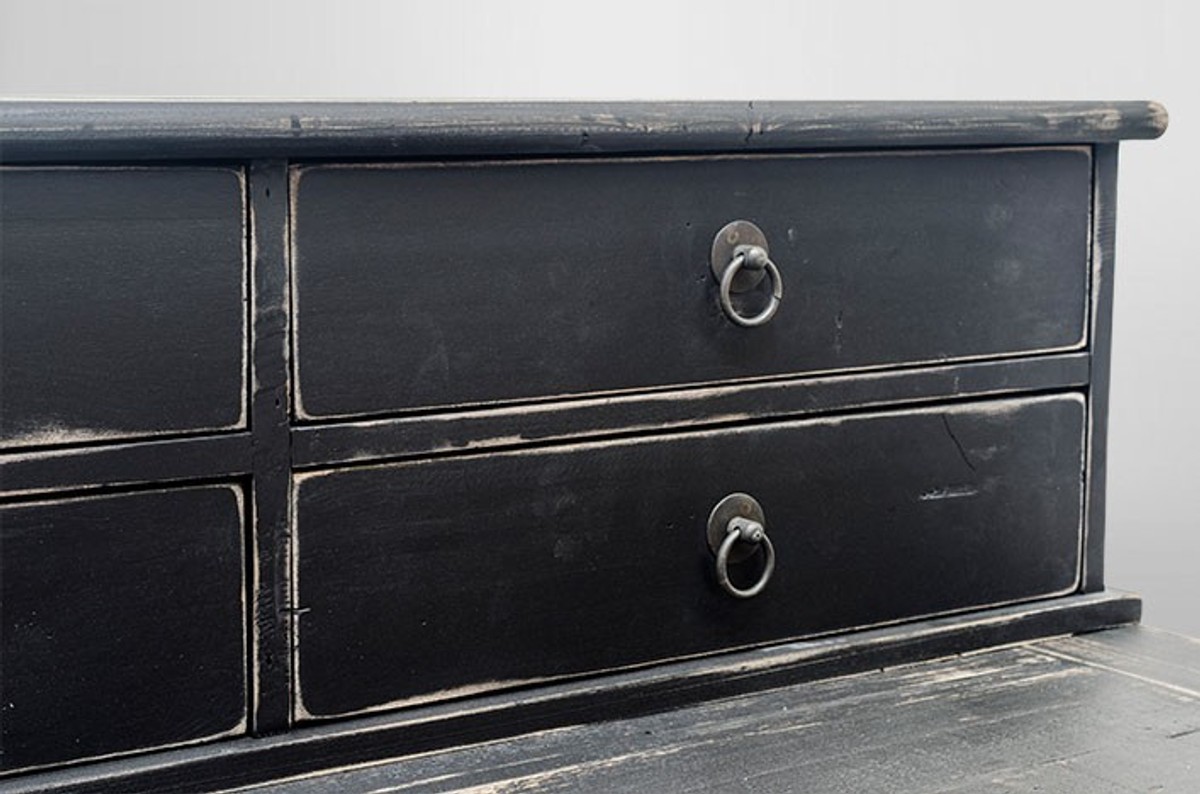 Casa Padrino Luxury Antique Style Secretary Desk Solid Wood