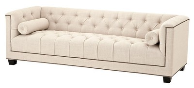 4250828372773 - Luxus Sofa Kubus Panama Creme - 3 Sitzer - Hotel Einrichtung 4250828372773 - Luxus Sofa Kubus Panama Creme - 3 Sitzer - Hotel Einrichtung