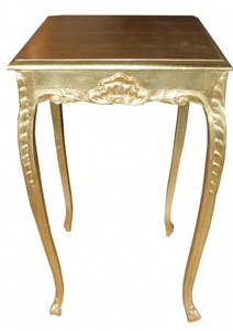 4250828374210 - Barock Bar Tisch Gold HÃ¶he 112 cm Breite 60 cm - Antik MÃ¶bel