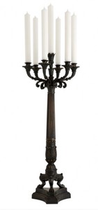 4250828378973 - Massiver Luxus KerzenstÃ¤nder Antikstil Bronze 79 x 30 cm - Kerzenhalter