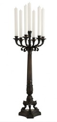 4250828378973 - Massiver Luxus KerzenstÃ¤nder Antikstil Bronze 79 x 30 cm - Kerzenhalter