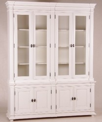 4250828379093 - Shabby Chic Landhaus Stil Schrank Buffetschrank 4-tÃ¼rig Antikstil WeiÃ - Schrank Esszimmer