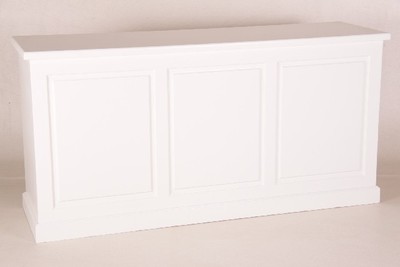 4250828379123 - Shabby Chic Landhaus Stil Theken Schrank WeiÃ B 200 H 99 cm Theke Ladentheke Ladeneinrichtung