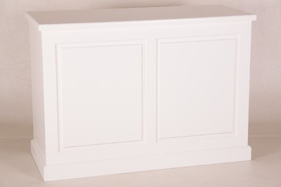 4250828379130 - Shabby Chic Landhaus Stil Theken Schrank WeiÃ B 140 H 99 cm Theke Ladentheke Ladeneinrichtung