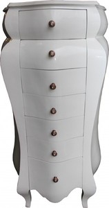 4250828379499 - Barock Kommode Weiss 131 x 68 x 46 cm - Antik Stil 4250828379499 - Barock Kommode Weiss 131 x 68 x 46 cm - Antik Stil