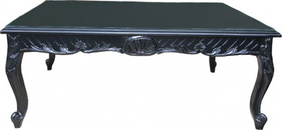 4250828379529 - Barock Couchtisch Schwarz 120 x 80 cm - Mod2