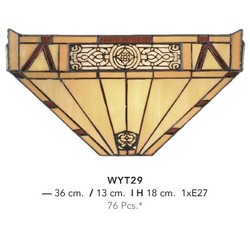 4250828379826 - Tiffany Wandleuchte Durchmsser 36 x 18 cm Wand Leuchte Lampe Wandlampe 4250828379826 - Tiffany Wandleuchte Durchmsser 36 x 18 cm Wand Leuchte Lampe Wandlampe