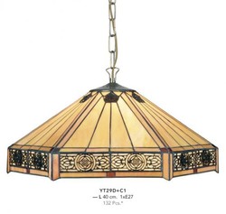 4250828379857 - Tiffany HÃ¤ngeleuchte Durchmesser 40cm 1-Flammig ModH4 - Leuchte Lampe Deckenleuchte Art Deco Jugendstil