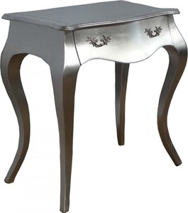 4250828380051 - Barock Konsolentisch Silber mit Schubladen - Antik Stil - Barock Möbel 4250828380051 - Barock Konsolentisch Silber mit Schubladen - Antik Stil - Barock Möbel