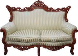 4250828380600 - Barock 2-er Sofa Master JadegrÃ¼n   Braun Mod3 - Wohnzimmer Couch MÃ¶bel Lounge