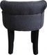 Casa Padrino Dise&ntilde;o heces Boston Gris / Negro - silla de tocador barroca – Bild 3