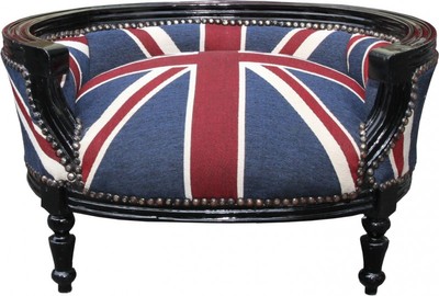 4250828383472 - Barock Hunde & Katzen Sofa Union Jack Schwarz - Hundebett & Katzenbett 4250828383472 - Barock Hunde & Katzen Sofa Union Jack Schwarz - Hundebett & Katzenbett