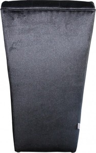 Casa Padrino Dise&ntilde;ador Chesterfield o&iacute;dos silla de comedor negro con pedrer&iacute;a Bling Bling – Bild 3