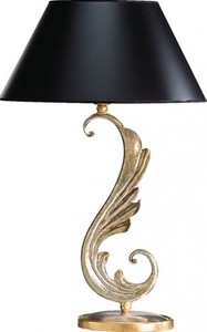 4252006254260 - Luxus Barock Tischleuchte Schwarz Gold - vergoldete Säulen Lampe - Handgefertigt in Italien 4252006254260 - Luxus Barock Tischleuchte Schwarz Gold - vergoldete Säulen Lampe - Handgefertigt in Italien