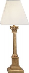 4250828386046 - Luxus Barock Tischleuchte Gold 54 x 20 cm - Blattgold SÃ¤ulen Lampe - Handgefertigt in Italien