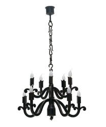 4250828388064 - Barock Schmiedeeisen Kronleuchter 10-Flammig Hängeleuchte Lüster Hängelampe Deckenlampe - Burg Schloss Leuchter 4250828388064 - Barock Schmiedeeisen Kronleuchter 10-Flammig Hängeleuchte Lüster Hängelampe Deckenlampe - Burg Schloss Leuchter