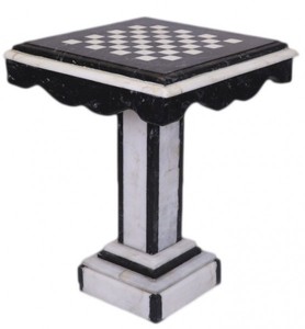 4250828388279 - Luxus Barock Spieltisch Schach Dame Tisch Marmor Schwarz - Weiss - Möbel Antik Stil Art Deco Jugendstil 4250828388279 - Luxus Barock Spieltisch Schach Dame Tisch Marmor Schwarz - Weiss - Möbel Antik Stil Art Deco Jugendstil