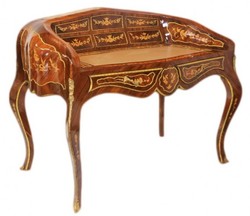 4250828388316 - Luxus Barock Schreibtisch Mahagoni SekretÃ¤r 120 cm FranzÃ¶sischer Stil - Antik Stil