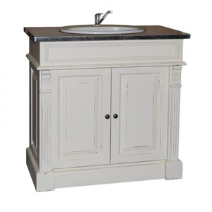 4250828388736 - Landhaus Stil Waschschrank Waschtisch inkl 1 Waschbecken Venice - Bad Schrank 4250828388736 - Landhaus Stil Waschschrank Waschtisch inkl 1 Waschbecken Venice - Bad Schrank