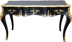 4250828389009 - Luxus Barock Schreibtisch Schwarz Gold Sekretär Luxus Möbel 4250828389009 - Luxus Barock Schreibtisch Schwarz Gold Sekretär Luxus Möbel