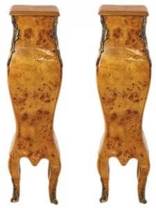 4250828389061 - Barock Säulen Set Wurzelholz Optik - Beistelltisch Set - Säule (2 Stk) 4250828389061 - Barock Säulen Set Wurzelholz Optik - Beistelltisch Set - Säule (2 Stk)