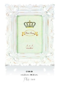 4250828391675 - Barock Bilderrahmen Antik Stil 28 x 22 cm - Bilder Rahmen Foto Rahmen Jugendstil Antik Stil Mod AX23