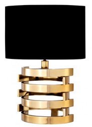 4250828392979 - Luxus Tischleuchte Gold finish Lampenschirm Schwarz 50 x 35 cm - Leuchte - Luxury Collection 4250828392979 - Luxus Tischleuchte Gold finish Lampenschirm Schwarz 50 x 35 cm - Leuchte - Luxury Collection