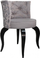 4250828393990 - Barock Salon Stuhl Braun Muster   Schwarz - Designer Sessel - Luxus QualitÃ¤t