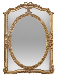 4250828394942 - Barock Wandspiegel Gold - Italienischer Antik Stil - 120 x 80 cm - Edel & Prunkvoll