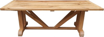 4250828395505 - Luxus Massivholz Esstisch Eiche Massiv 240cm Imperial - Schwere AusfÃ¼hrung