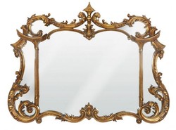 4250828396830 - Barock Wandspiegel Gold H 99 cm B 128 cm - Edel & Prunkvoll