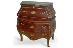 4250828396977 - Barock Kommode mit Marmorplatte Mahagoni Braun mit goldenen Metallapplikationen 104 cm - Hotel Collection 4250828396977 - Barock Kommode mit Marmorplatte Mahagoni Braun mit goldenen Metallapplikationen 104 cm - Hotel Collection