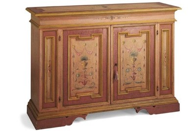 4250828397059 - Vintage Look Barock Sideboard Altrosa Rose Gold handbemalt 158 cm - Hotel Collection 4250828397059 - Vintage Look Barock Sideboard Altrosa Rose Gold handbemalt 158 cm - Hotel Collection