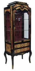 4250828397363 - Barock Boulle Vitrine - Handgefertigt aus Massivholz - Barock Vitrinenschrank 4250828397363 - Barock Boulle Vitrine - Handgefertigt aus Massivholz - Barock Vitrinenschrank