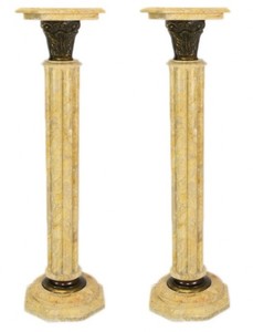 4250828397578 - Barock Marmor Säulen Set Creme Höhe - Marmor Säule (2 Stk) 4250828397578 - Barock Marmor Säulen Set Creme Höhe - Marmor Säule (2 Stk)