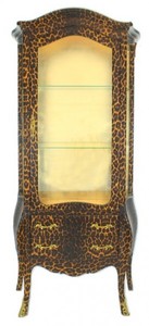 4250828397868 - Barock Vitrine Leopard - Vitrinenschrank - Möbel Wohnzimmer Schrank 4250828397868 - Barock Vitrine Leopard - Vitrinenschrank - Möbel Wohnzimmer Schrank