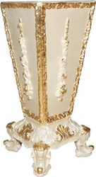 4250828398278 - Barock Luxus SchirmstÃ¤nder in Creme Gold mit Bling Bling Glitzersteinen - Hotel Interior Luxus Kollektion - Limited Edition