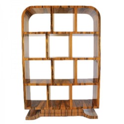 4250828399046 - Art Deco BÃ¼cherregal Mahagoni - Artdeco BÃ¼cher Schrank Regalsystem MÃ¶bel Antik Stil