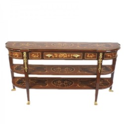 4250828399176 - Barock Sideboard TV Schrank Mahagoni Intarsien Fernsehschrank - Wohnzimmer Möbel 4250828399176 - Barock Sideboard TV Schrank Mahagoni Intarsien Fernsehschrank - Wohnzimmer Möbel