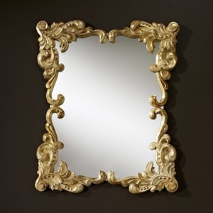 4250828399688 - Barock Wandspiegel Antik Stil Gold 92 x 110 cm - Barocker Spiegel 4250828399688 - Barock Wandspiegel Antik Stil Gold 92 x 110 cm - Barocker Spiegel