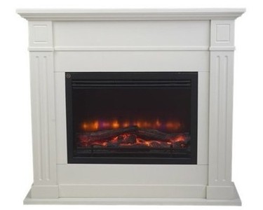 4251287700855 - Jugendstil Elektro Kamin B 100  x H 89 x T 30 cm - Elektrokamin - Wohnzimmer Antik Stil Kamin