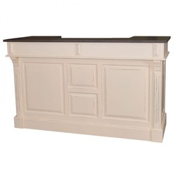 4251287701654 - Jugendstil Theken Schrank 160 cm Theke Ladentheke Landhaus Stil Ladeneinrichtung - alle Farben