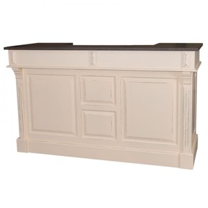 4251287701715 - Jugendstil Theken Schrank 180 cm Theke Ladentheke Landhaus Stil Ladeneinrichtung - alle Farben